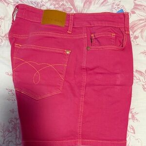 Judy Blue Women's Hot Pink Jean Shorts